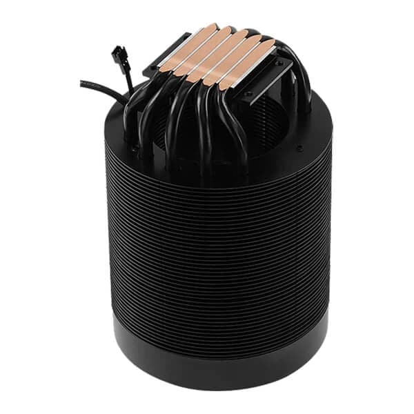 AEROCOOL Mirage 5 ARGB Single Tower CPU Air Cooler (Black)