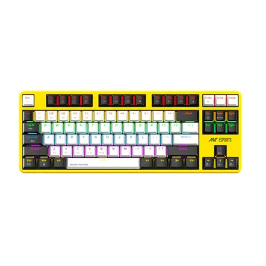 ANT ESPORTS MK 4500 Pro TKL Mechanical Wireless Gaming Keyboard (Black) (Red Switch) ( Linear Switch) (MK4500 PRO)