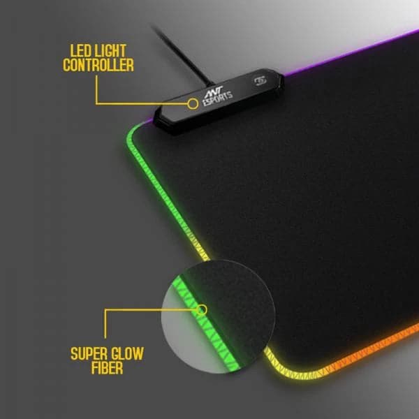 ANT ESPORTS MP505 RGB Extra Large Black Mousepad
