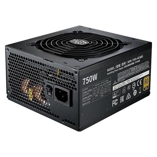 COOLER MASTER MWE 750 V2 80 Plus Gold Fully Modular Power Supply (750W)