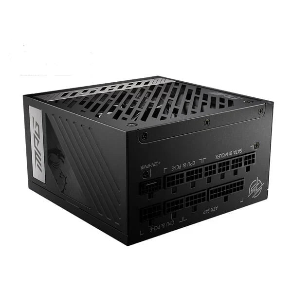 MSI MPG A850G PCIE5 850W 80 + Gold Fully Modular ATX 3.0 Power Supply