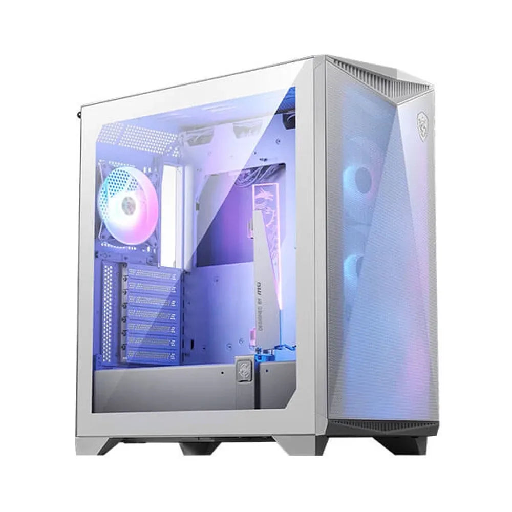MSI MPG Gungnir 300R Airflow ARGB EATX Mid Tower Cabinet (White)