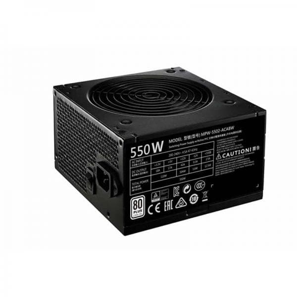 COOLER MASTER MWE 550W 80+ White Non Modular ATX 2.0 Power Supply