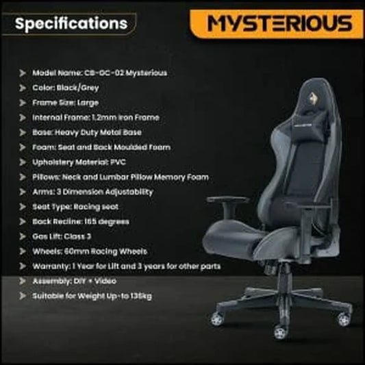 COSMIC BYTE CB-GC-02 Mysterious Gaming Chair