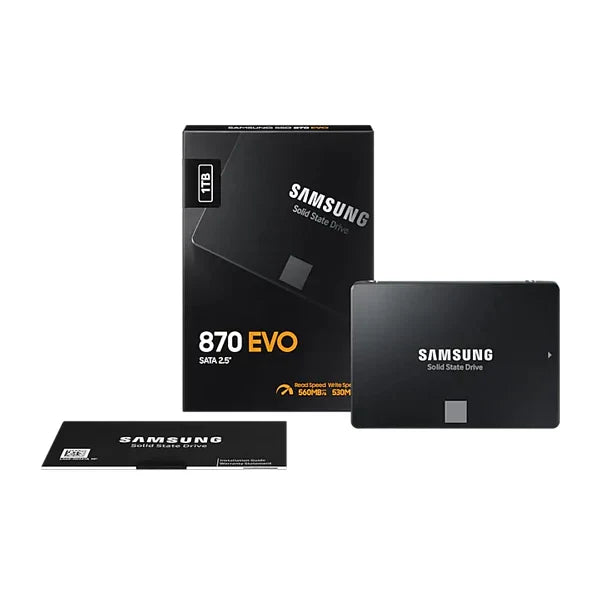 SAMSUNG 870 Evo 1TB 2.5 SATA SATA 3 Internal Solid State Drive (SSD)