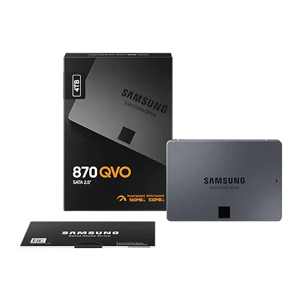 SAMSUNG 870 QVO 4TB 2.5 SATA SATA 3 Solid State Drive (SSD)