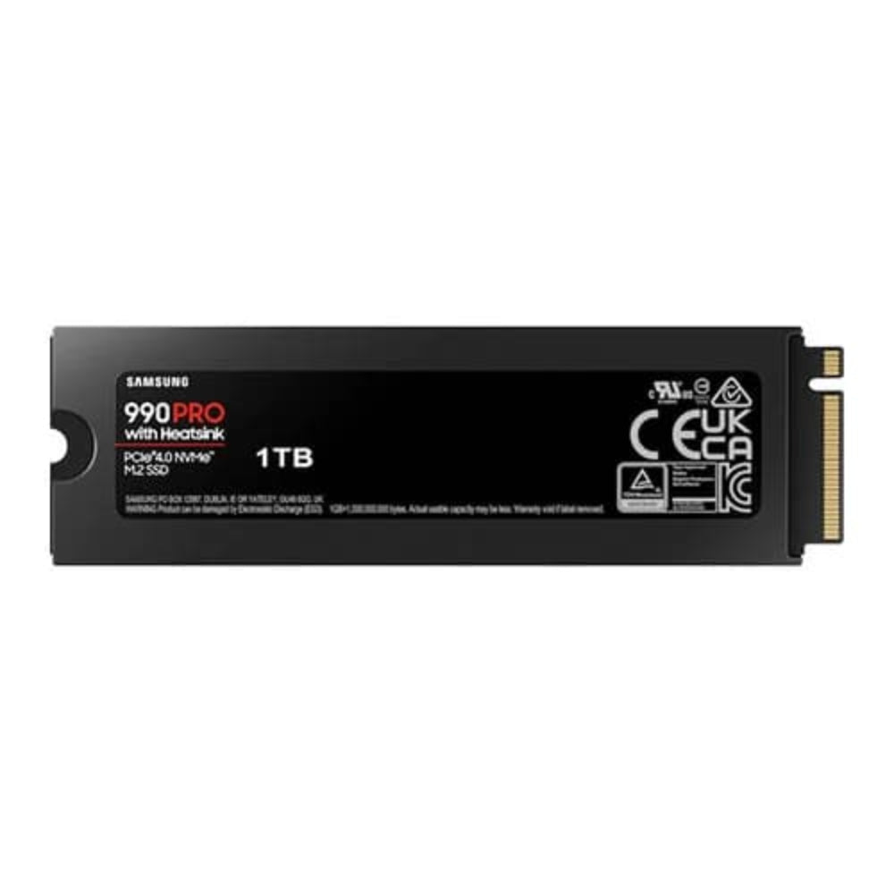 SAMSUNG 990 Pro 1TB M.2 NVMe Gen4 Solid State Drive ( SSD ) ( With Heatsink ) - Mehta Brothers Shop