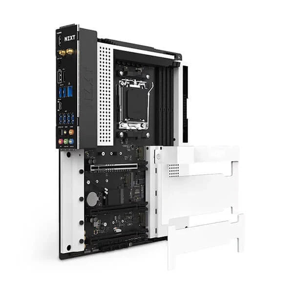 NZXT N7 B650E Wifi DDR5 AMD Motherboard (White)