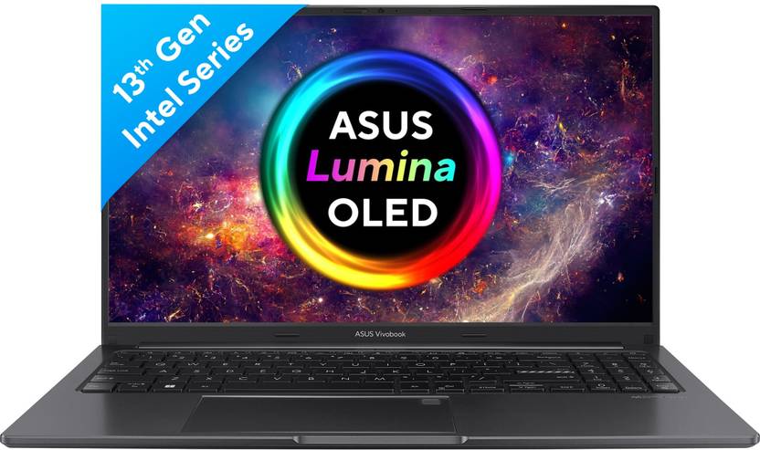 ASUS VIVOBOOK 15 OLED INTEL CORE I5 13TH GEN 1335U - (16 GB/512 GB SSD/WINDOWS 11 HOME) X1505VAU-LK543WS THIN AND LIGHT LAPTOP (15.6 INCH, INDIE BLACK, 1.70 KG, WITH MS OFFICE)