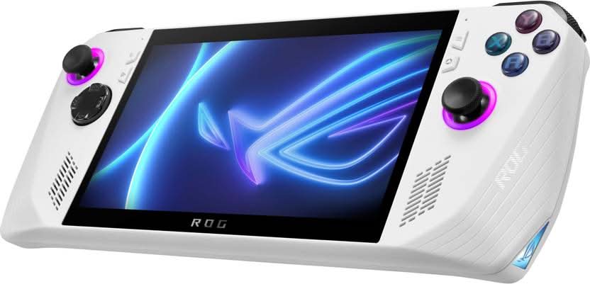 ASUS ROG ALLY AMD RYZEN Z1 HEXACORE ZEN4 - (16 GB/512 GB SSD/WINDOWS 11 HOME) RC71L-NH019W HANDHELD GAMING PC (7 INCH, WHITE, 1.7 KG)