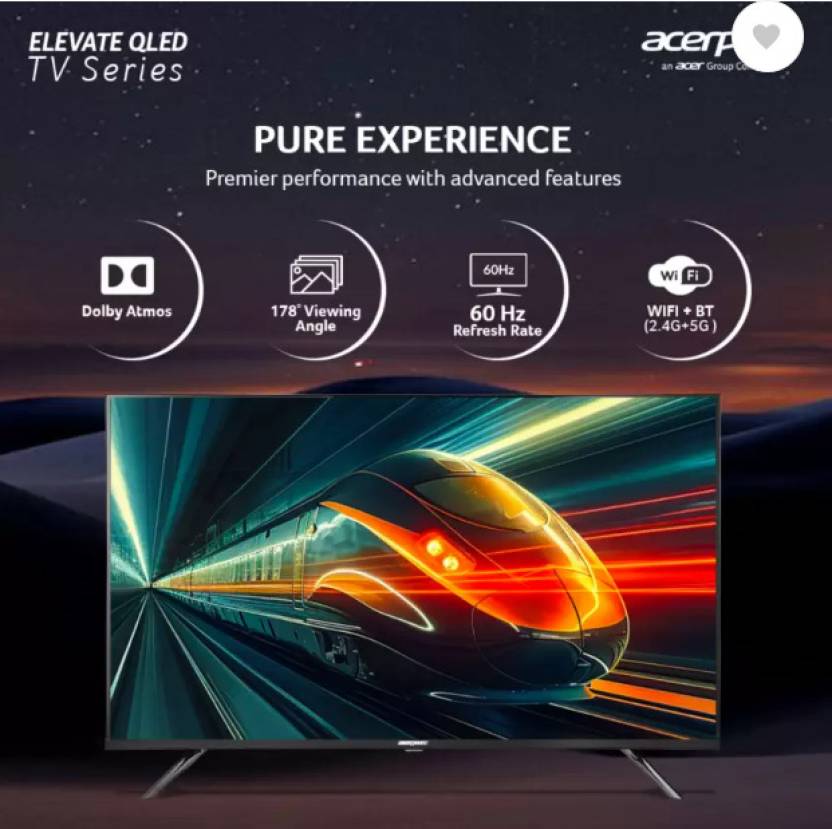 ACERPURE 80 CM (32 INCH) QLED HD READY SMART GOOGLE TV (AP32HG41QFLED)
