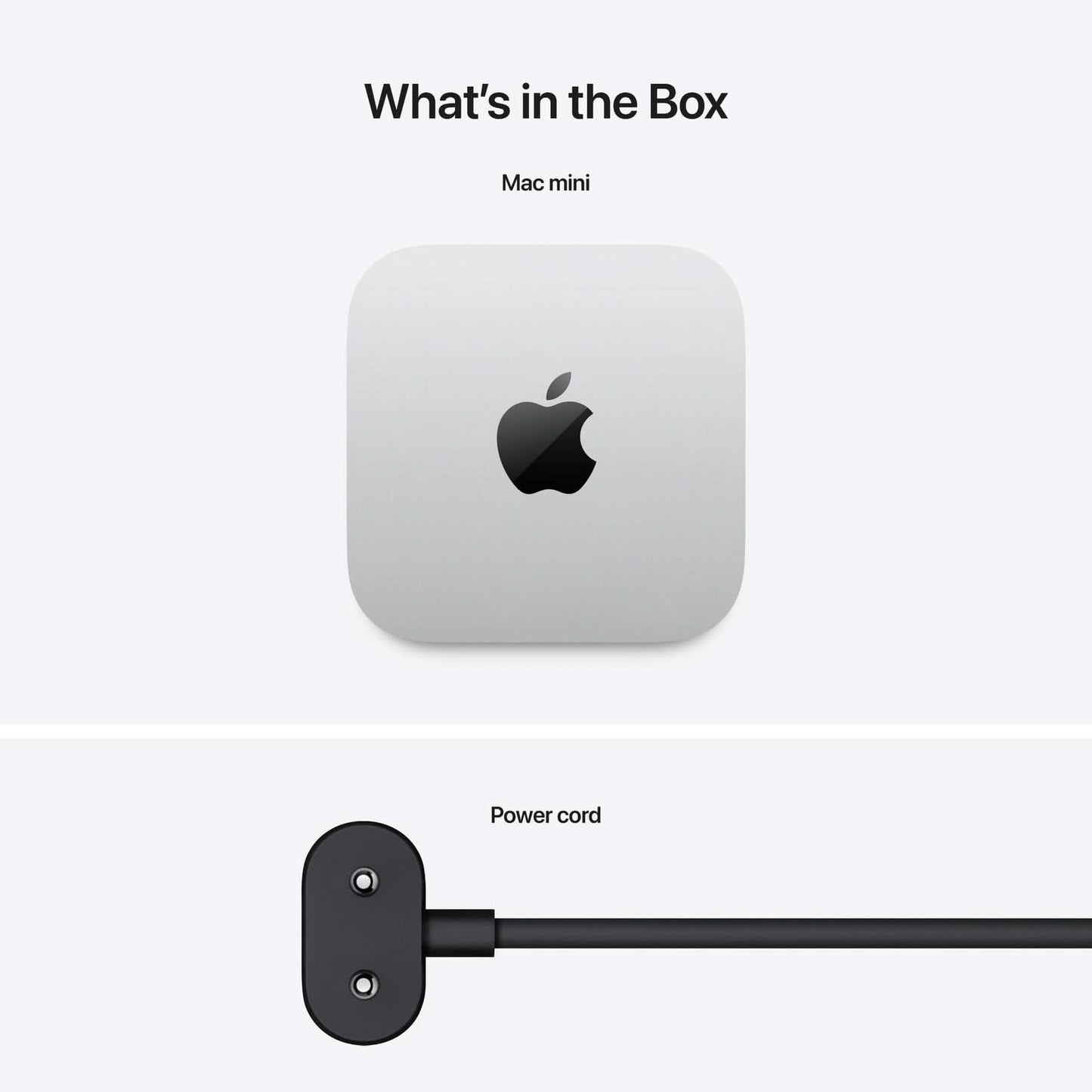 Apple Mac mini M4 chip with 10-core CPU and 10-core GPU, 16GB, 512GB SSD