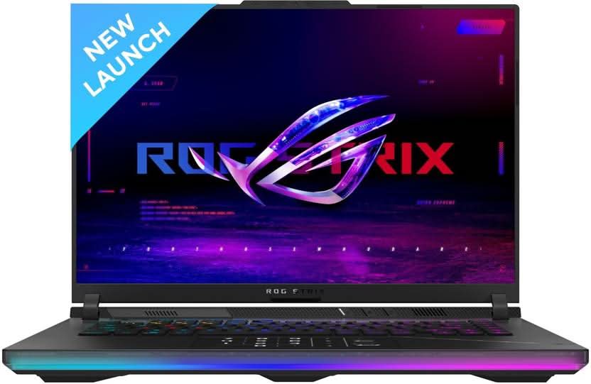 ASUS ROG STRIX SCAR 16 WITH 90WHR BATTERY INTEL HX-SERIES INTEL CORE I9 13TH GEN 13980HX - (32 GB/1 TB SSD/WINDOWS 11 HOME/12 GB GRAPHICS/NVIDIA GEFORCE RTX 4080/240 HZ/175 TGP) G634JZ-N4062WS GAMING LAPTOP (16 INCH, BLACK, 2.50 KG, WITH MS OFFICE)