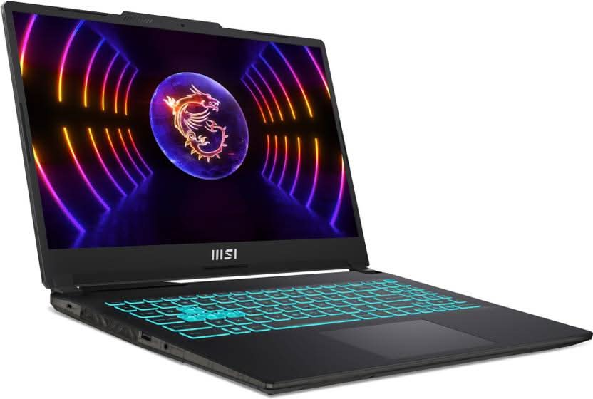 MSI CYBORG 15 INTEL CORE I7 12TH GEN 12650H - (16 GB/512 GB SSD/WINDOWS 11 HOME/8 GB GRAPHICS/NVIDIA GEFORCE RTX 4060/144 HZ) CYBORG 15 A12VF-069IN GAMING LAPTOP (15.6 INCH, TRANSLUCENT BLACK, 1.98 KG)