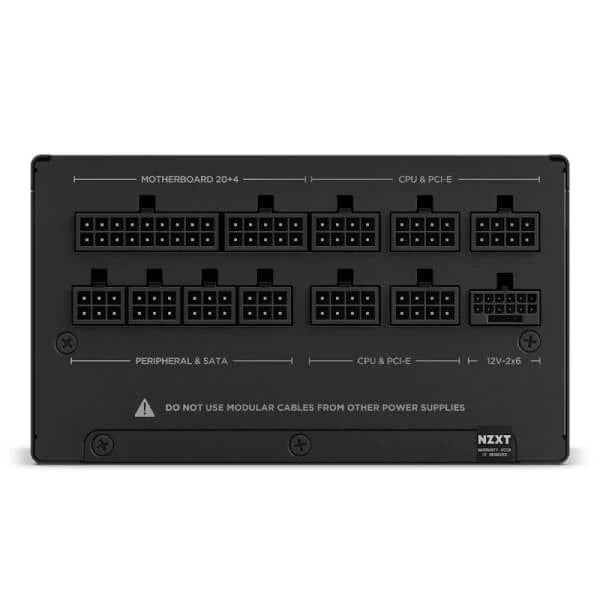 NZXT C1000 1000W 80 + Gold Fully Modular ATX 3.1 Power Supply