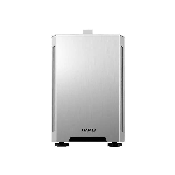 LIAN LI TU150 Tempered Glass ITX Mini Tower Cabinet (Silver)