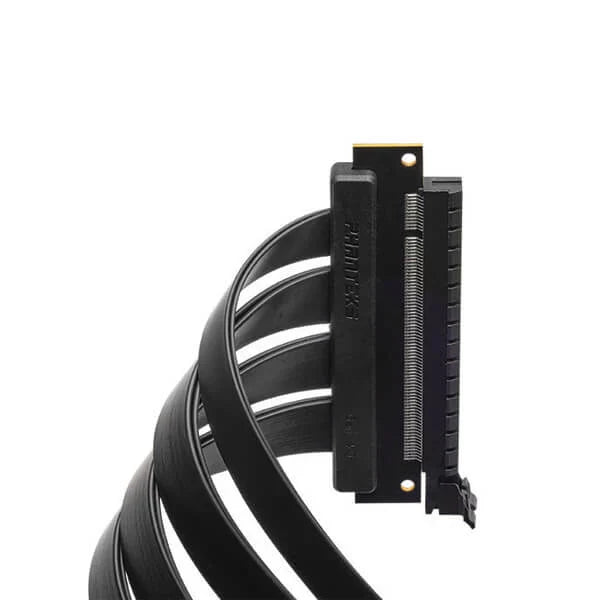 PHANTEKS PCI-E 4.0 X16 220mm Riser Cable (Black)