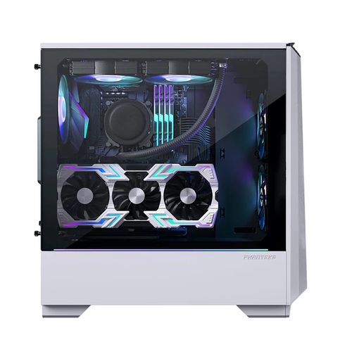 PHANTEKS Eclipse P360A DRGB EATX Mid Tower Cabinet (Glacier White)
