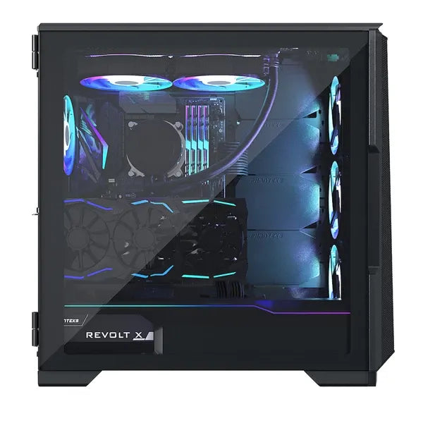 PHANTEKS Eclipse P500 Air DRGB EATX Mid Tower Cabinet (Black)