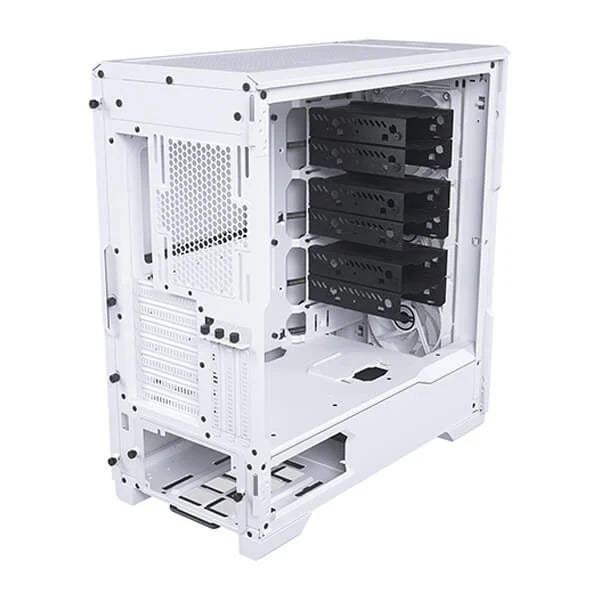 PHANTEKS Eclipse P500A DRGB EATX Mid Tower Cabinet (Matte White)