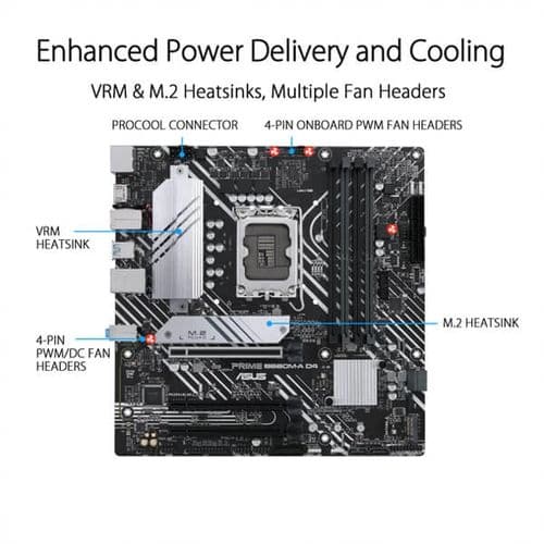 ASUS Prime B660M-A DDR4 Intel Motherboard