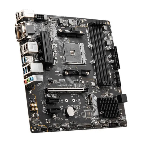 MSI Pro B550M-P Gen 3 DDR4 AMM Motherboard