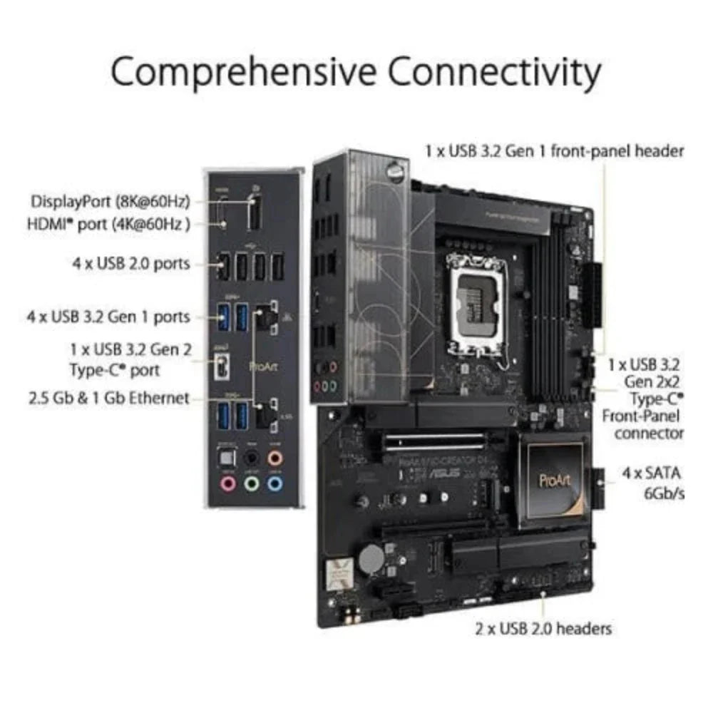 ASUS ProArt B760 Creator DDR4 Intel Motherboard