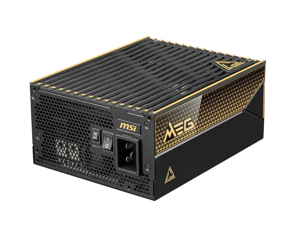 MSI MEG Ai1600T PCIE5 80 PLUS Titanium Power Supply