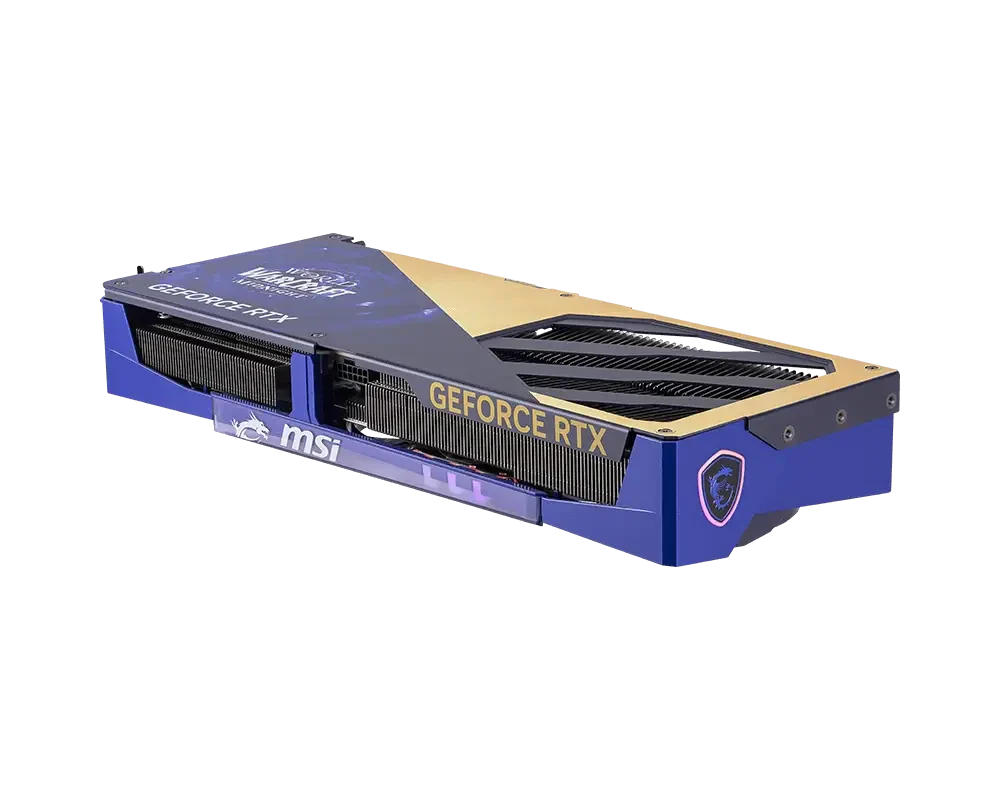 MSI GeForce RTX 5070 12G World of Warcraft MIDNIGHT VOID EDITION OC
