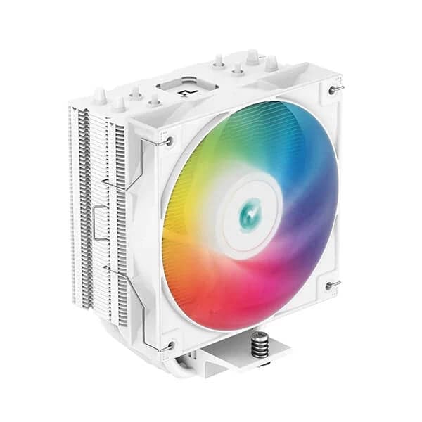 DEEPCOOL Gammaxx AG400 ARGB 120mm Single Tower Air Cooler (White)
