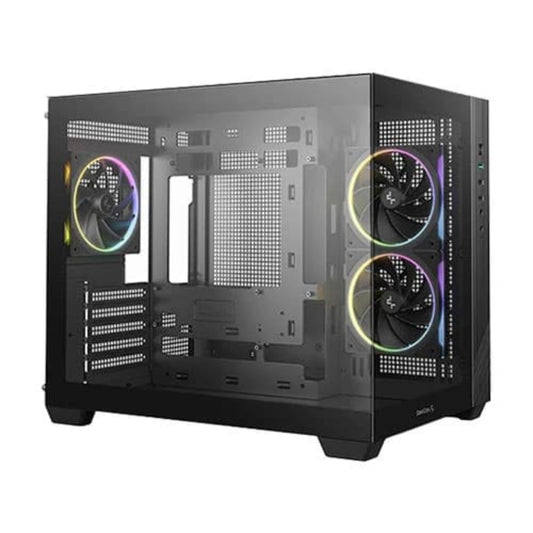DEEPCOOL CG330 3F ARGB MATX Mid Tower Cabinet ( Black )