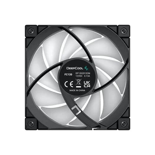 DEEPCOOL FC120 120mm ARGB Cabinet Fan (Black) (Triple Pack)