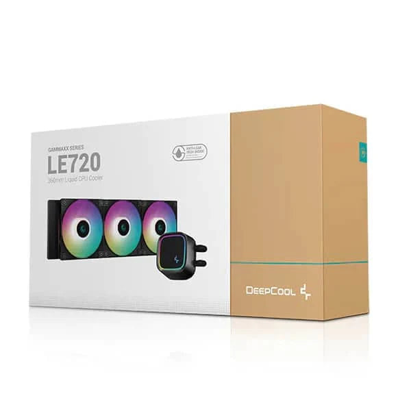 DEEPCOOL Gammaxx LE720 ARGB 360mm CPU Liquid Cooler (Black)
