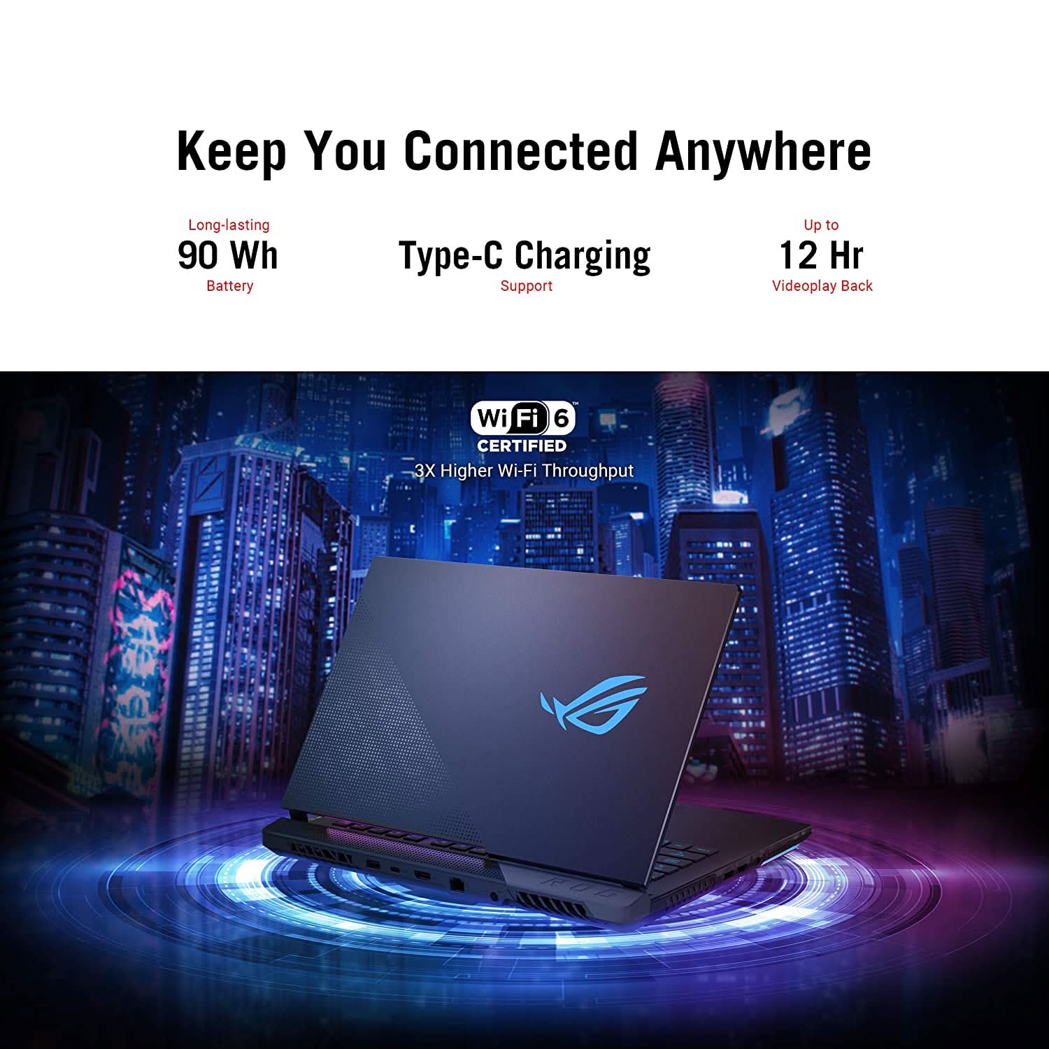 ASUS ROG STRIX SCAR 15 (2021), 15.6-INCH (39.62 CMS) FHD 300HZ/3MS, AMD RYZEN 9 5900HX, GEFORCE RTX 3080 8GB GRAPHICS, GAMING LAPTOP(16GB/1TB SSD/OFFICE 2019/WINDOWS 10/BLACK/2.3 KG), G533QS-HF210TS