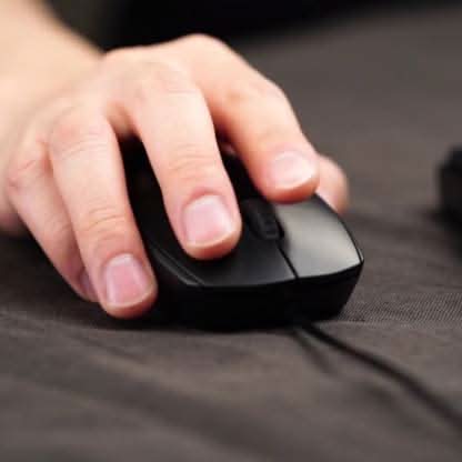 RAPOO N100 WIRED OPTICAL MOUSE