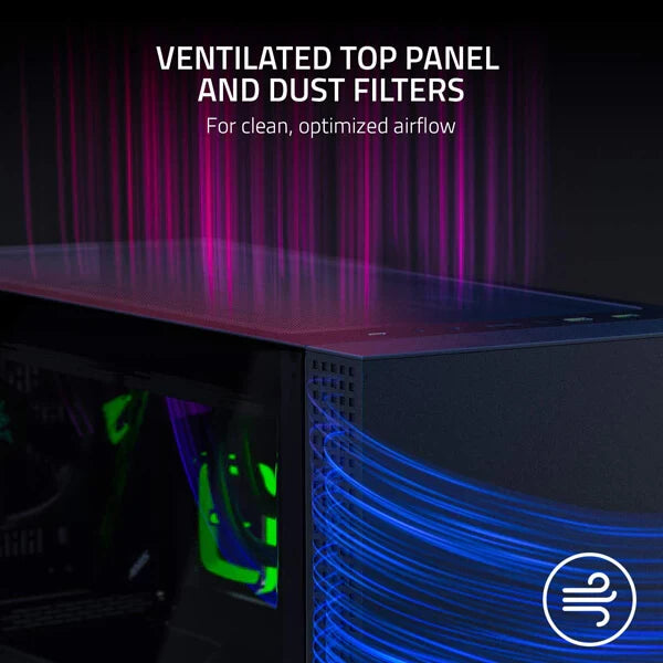 RAZER Tomahawk RGB ATX Mid Tower Cabinet (Black)