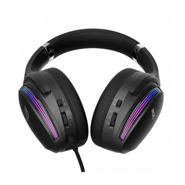 ASUS ROG Fusion II 500 3.5mm Wired Virtual 7.1 Surrpund sound Gaming Headphone ( Black ) ( PC / Playstation / Mobile / Xbox )