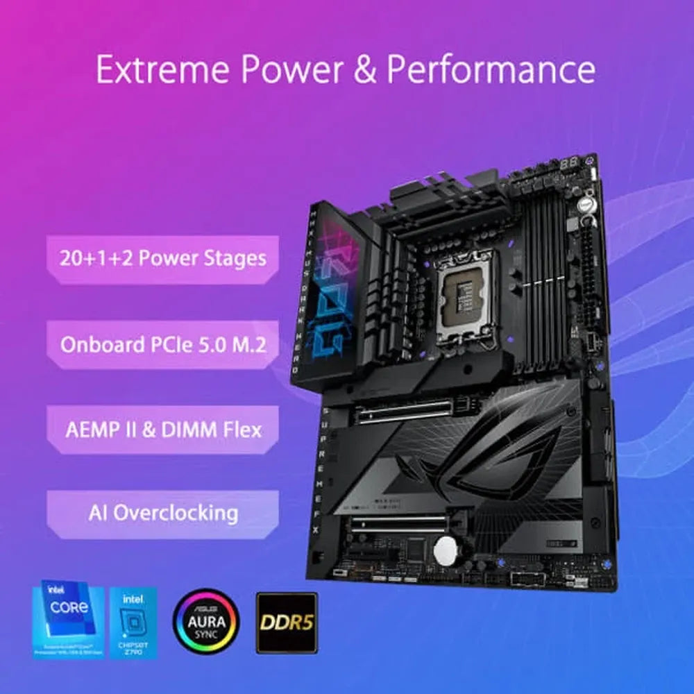 ASUS ROG Maximus Z790 Dark Hero Wifi DDR5 Intel Motherboard