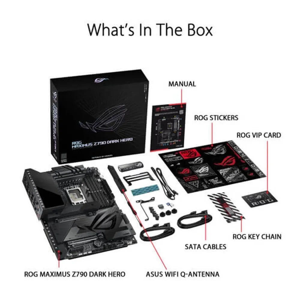 ASUS ROG Maximus Z790 Dark Hero Wifi DDR5 Intel Motherboard