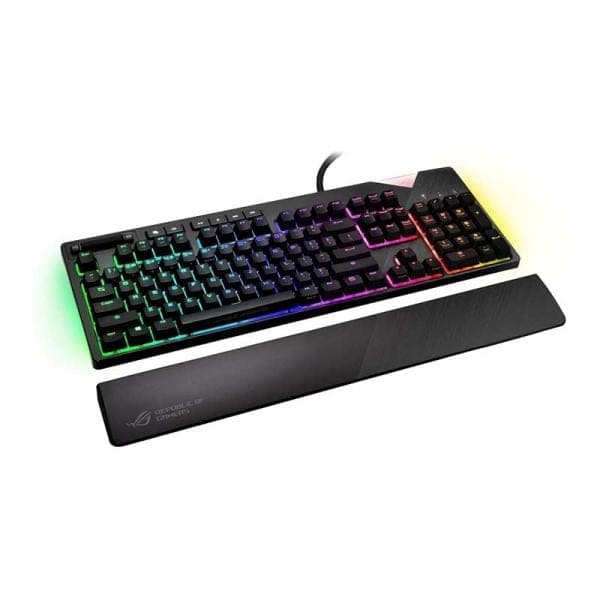 ASUS ROG Strix Flare Full Size Mechanical Gaming Keyboard ( Black) ( Cherry MX Red Switch )