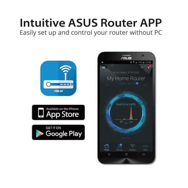 ASUS RT-AX3000 Dual Band Wifi Router