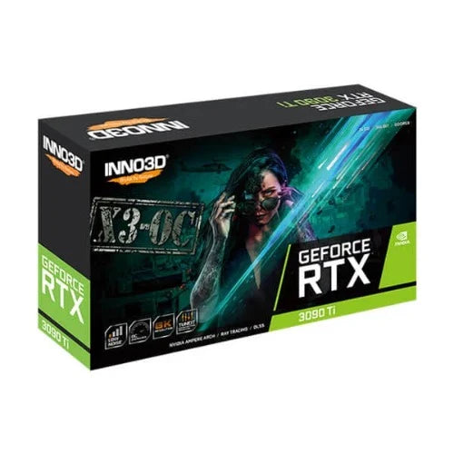 INNO3D GeForce RTX 3090 Ti X3 OC 24GB Nvidia Graphic Card