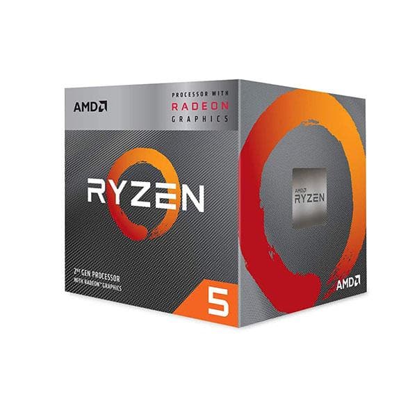 AMD Ryzen 5 3400G APU 2nd Generation Processor ( 4.2 GHz / 4 Cores / 8 Threads )
