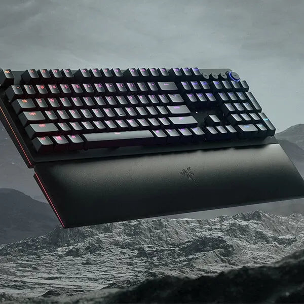 RAZER Huntsman V2 RGB Full Size Wired Gaming Keyboard (Black)