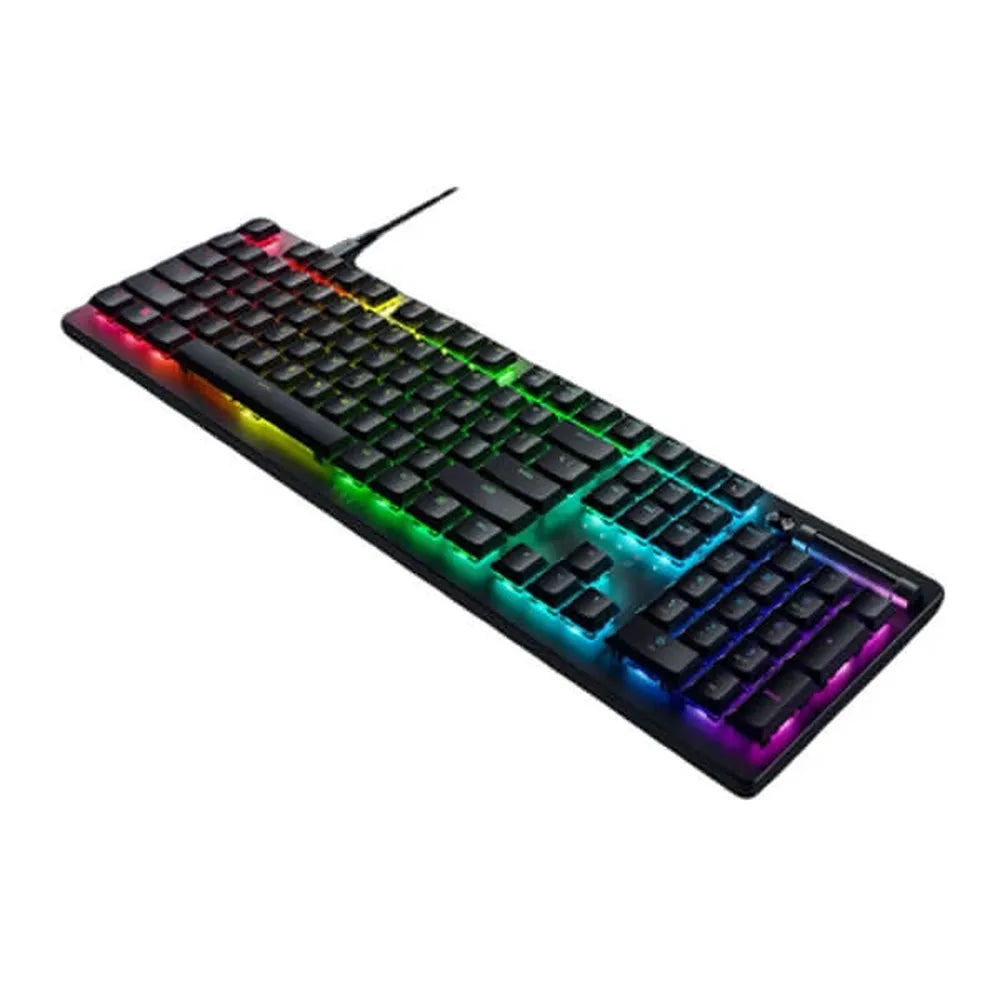 RAZER DeathStalker V2 RGB Full Size Wired Gaming Keyboard ( Clicky Optical Purple Switch )