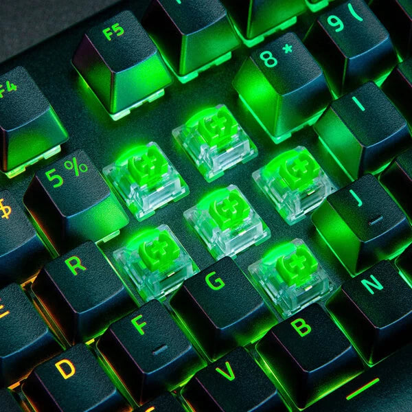 RAZER BlackWidow V4 Pro RGB Full Size Wired Gaming Keyboard ( Green Switch )