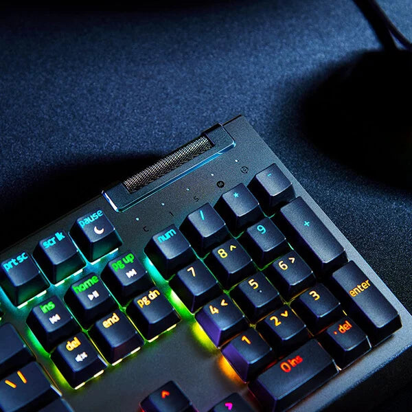 RAZER BlackWidow V4 X RGB Full Size Mechanical Wired Gaming keyboard ( Clicky Green Switch )
