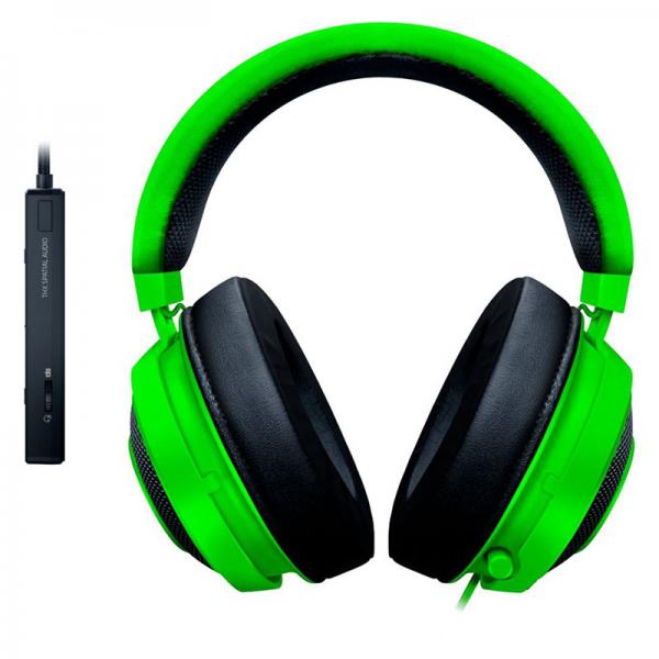 RAZER kraken Tournament Edition 3.5mm Stereo Gaming Headphone ( Green ) ( Pc / Mobile / Mac / Xbox )