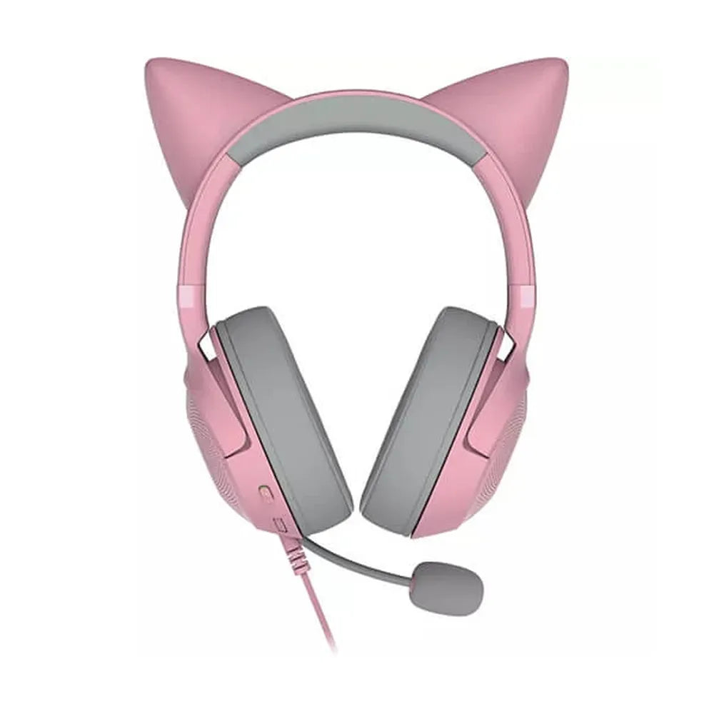 RAZER kraken Kitty V2 RGB Wired 7.1 Surround Gaming Headphone (Quartz) ( PC / PS5 / Xbox )