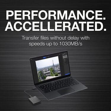 SEAGATE ONE TOUCH 500GB EXTERNAL SSD